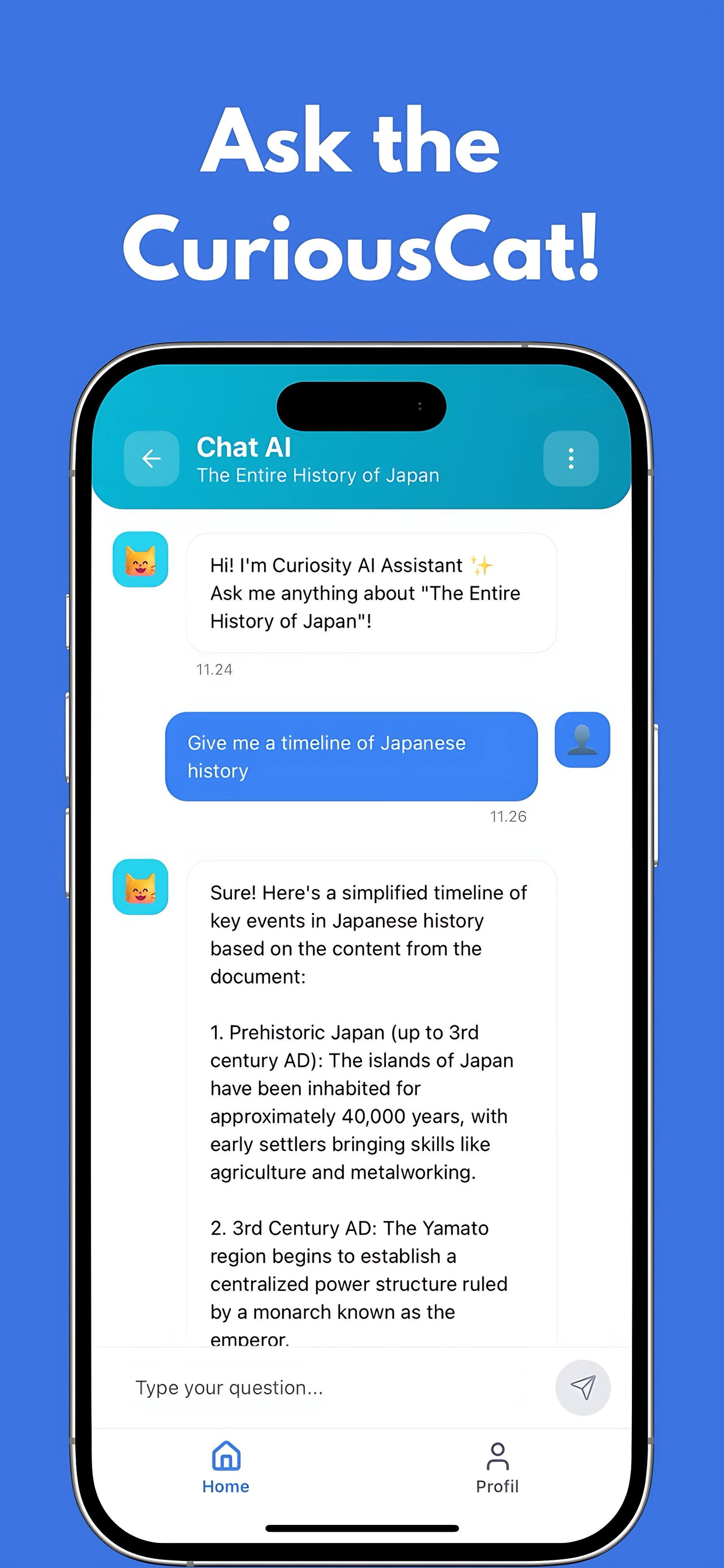 Curiosity iOS - Quiz